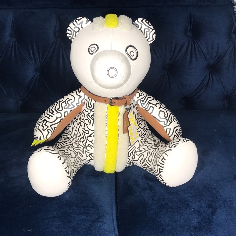 Coach x Keith Haring Limited Edition Teddy Bear